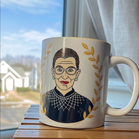 The Found Other - RBG Illustrated White Mug